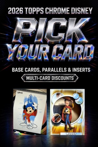 2026 topps chrome disney - topps,